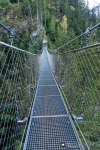 50 Meter lange Hängebrücke